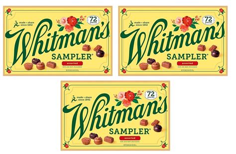 whitman's sampler 72 piece